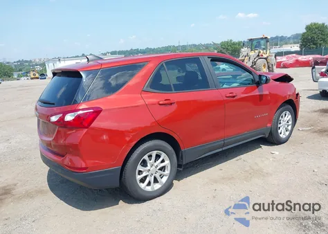 2020 Chevrolet Equinox Fwd Ls из США, поврежденный, VIN 2GNAXHEV4L6200028